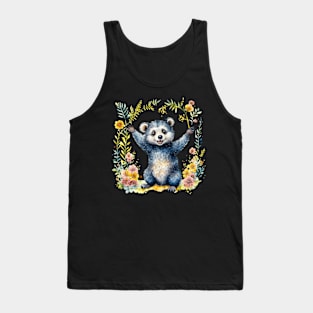 Blossoming Binturong Tank Top